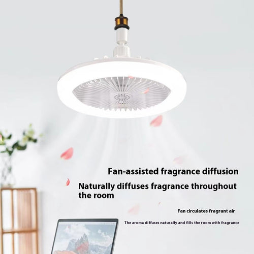 Smart LED Ceiling Fan Light with Remote Control
