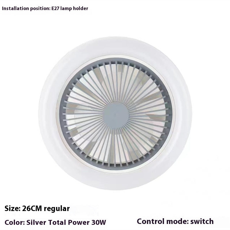 Smart LED Ceiling Fan Light with Remote Control