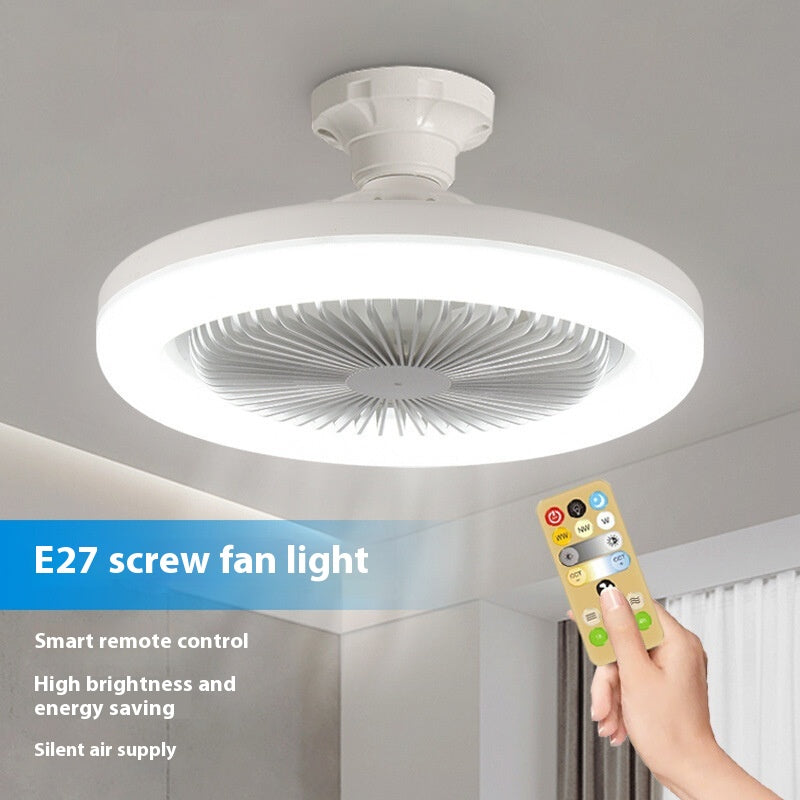 Smart LED Ceiling Fan Light with Remote Control